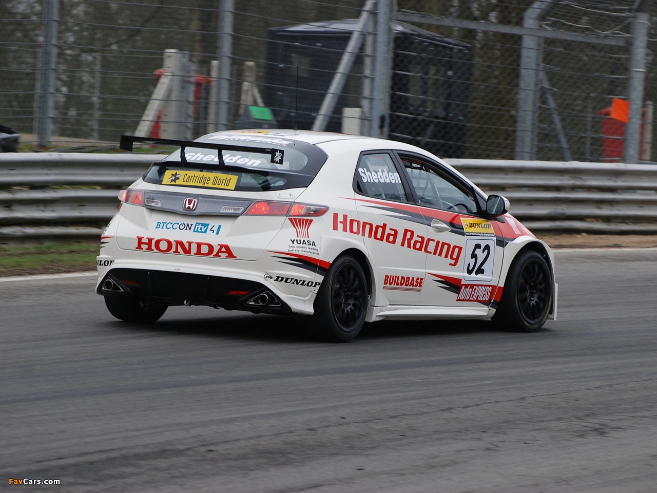 Honda Civic BTCC (FN) 2009–11 pictures (1280 x 960)