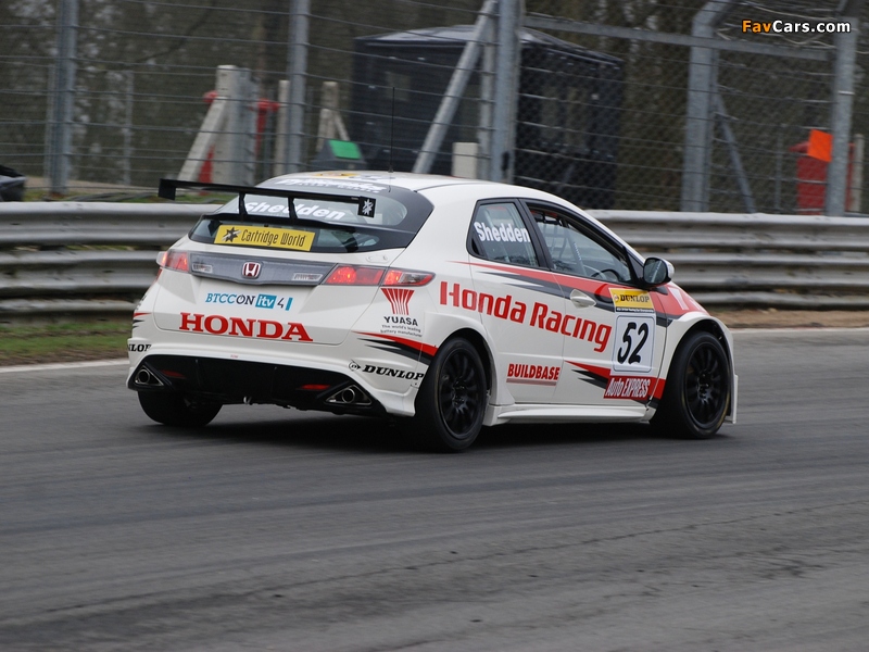 Honda Civic BTCC (FN) 2009–11 pictures (800 x 600)