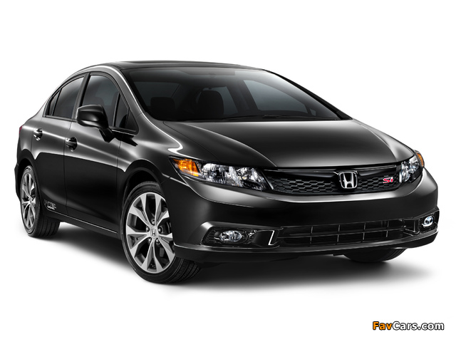 Honda Civic Si Sedan 2011–12 images (640 x 480)