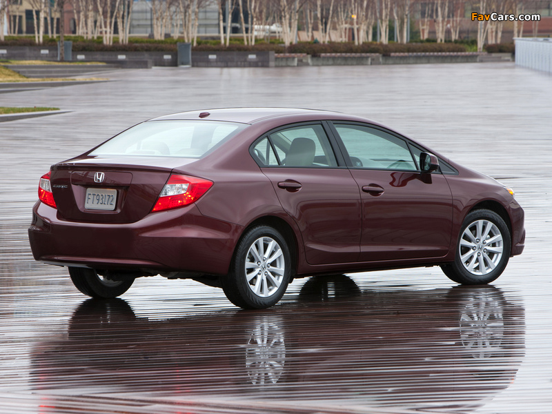 Honda Civic Sedan US-spec 2011 images (800 x 600)