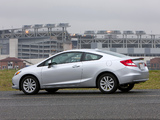 Honda Civic Coupe US-spec 2011–12 images
