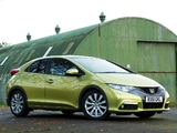 Honda Civic Hatchback UK-spec 2011 images