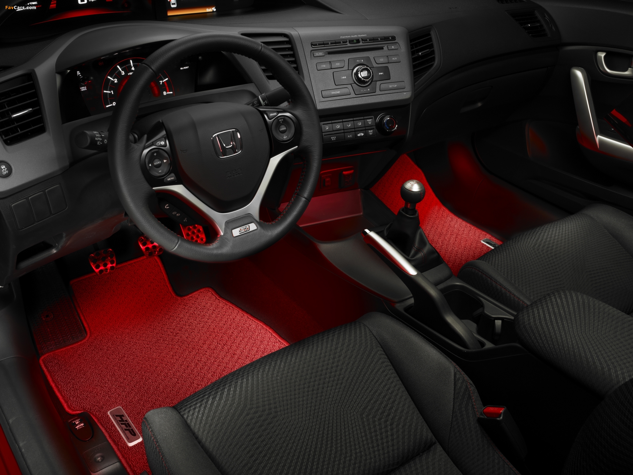 Honda Civic Si Coupe HFP Package 2011–12 images (2048 x 1536)