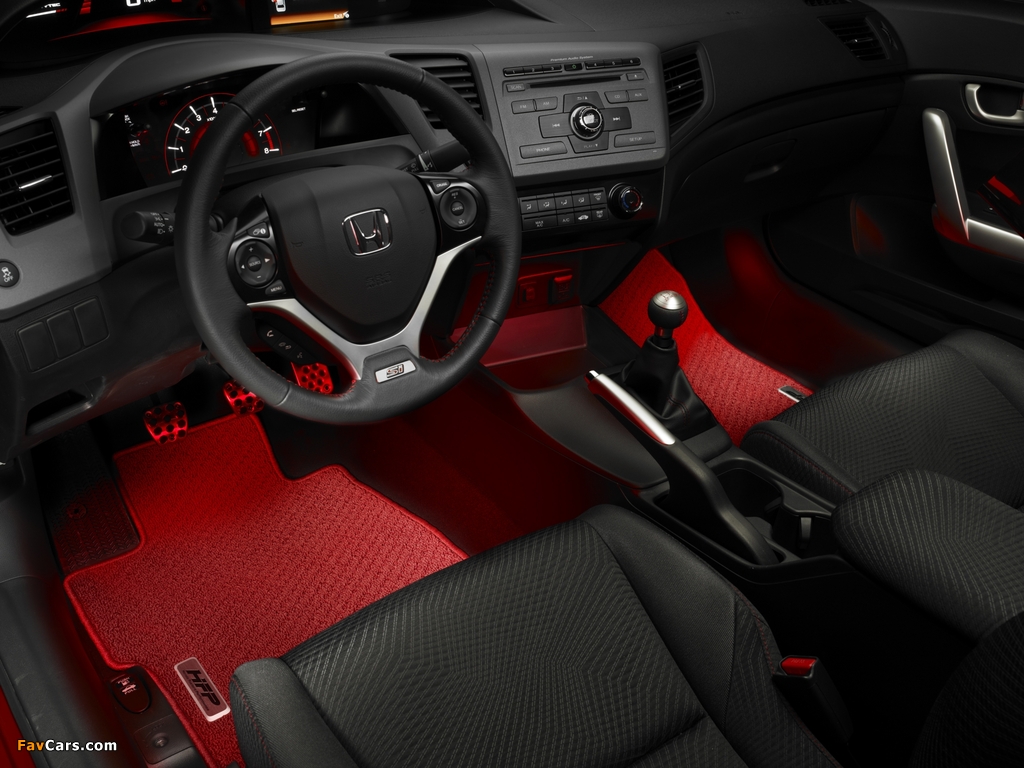 Honda Civic Si Coupe HFP Package 2011–12 images (1024 x 768)