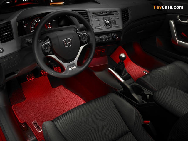 Honda Civic Si Coupe HFP Package 2011–12 images (640 x 480)