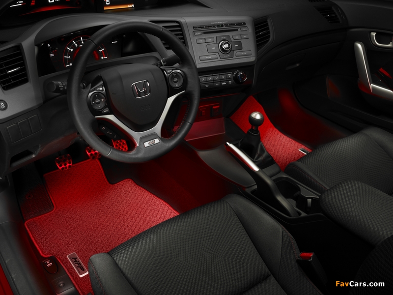 Honda Civic Si Coupe HFP Package 2011–12 images (800 x 600)