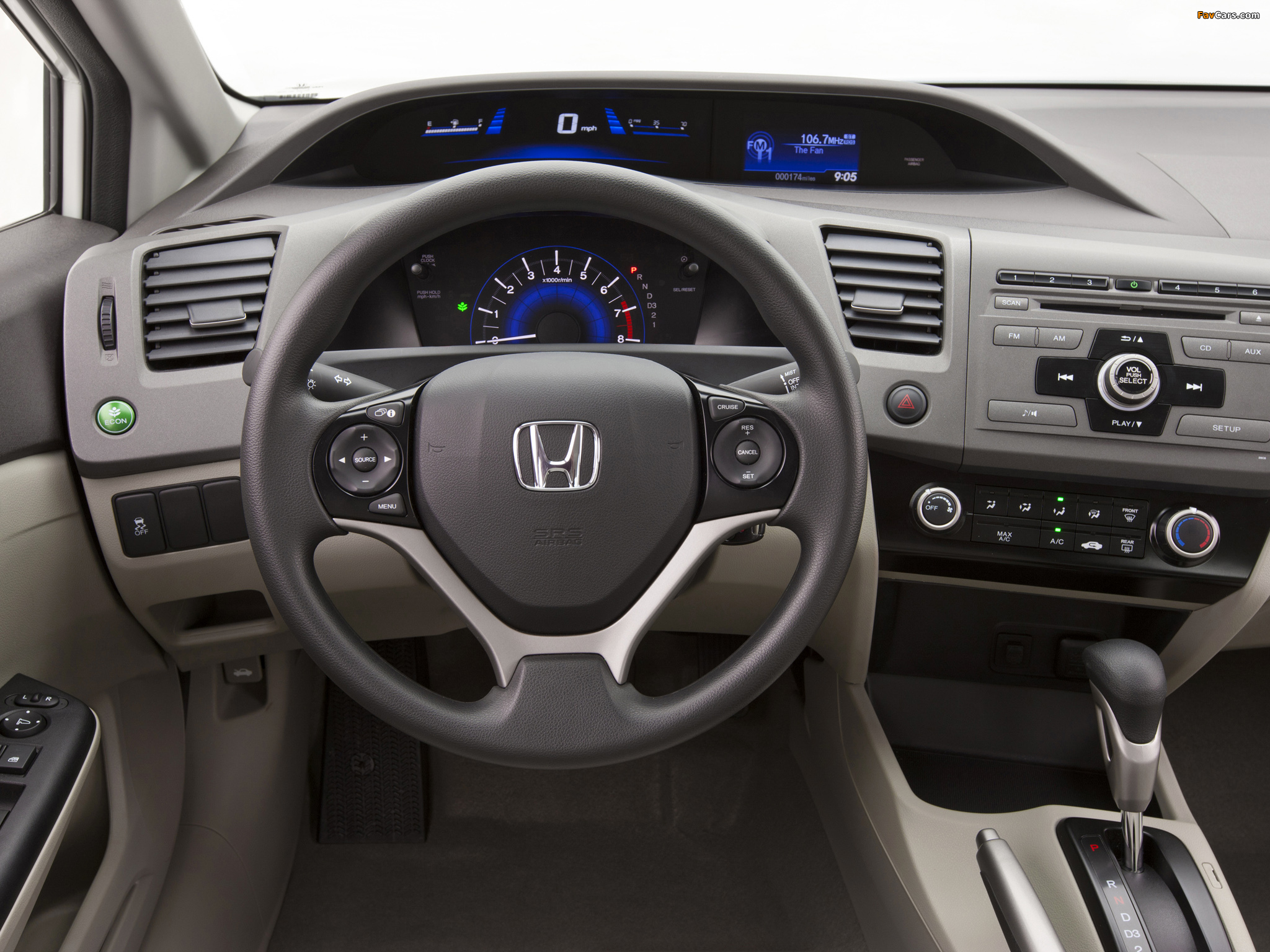 Honda Civic HF US-spec 2011–12 images (2048 x 1536)