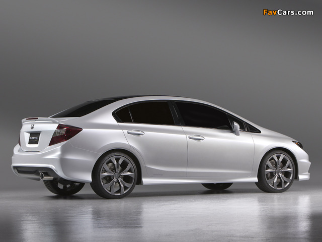 Honda Civic Sedan Concept 2011 photos (640 x 480)
