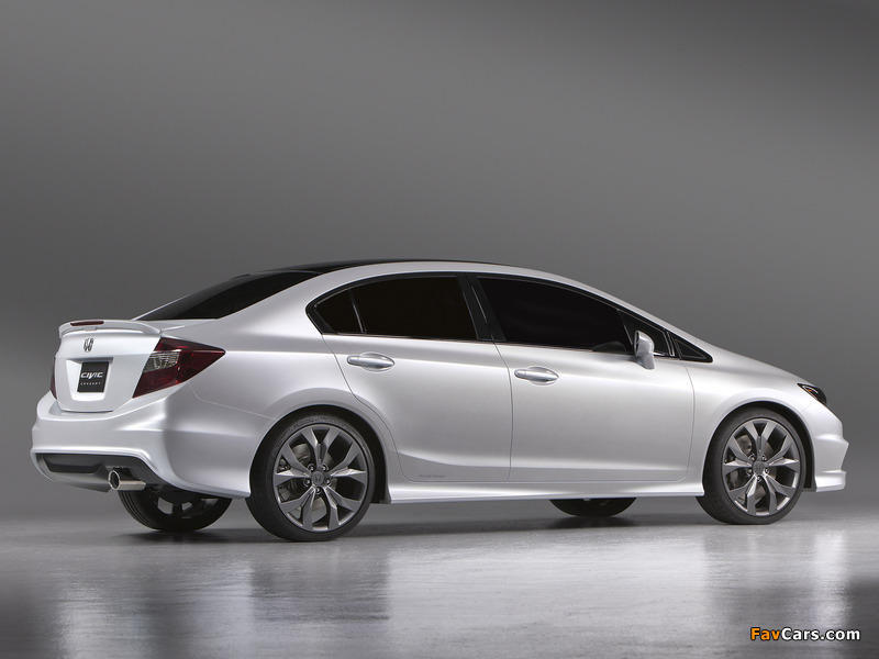 Honda Civic Sedan Concept 2011 photos (800 x 600)