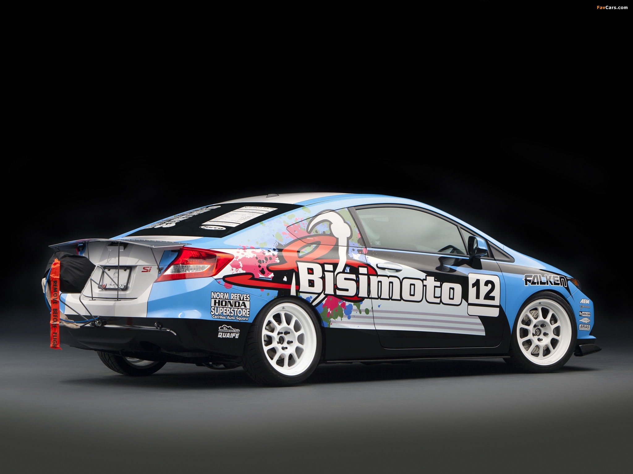 Honda Civic Si Coupe by Bisimoto Engineering 2011 photos (2048 x 1536)