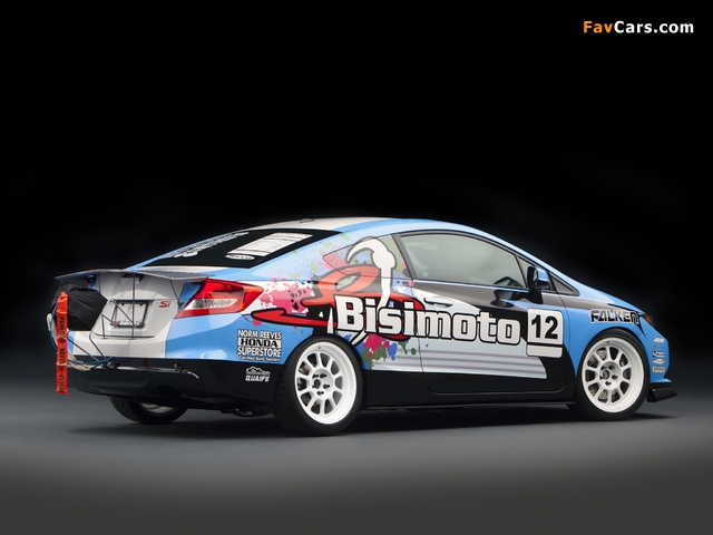 Honda Civic Si Coupe by Bisimoto Engineering 2011 photos (640 x 480)