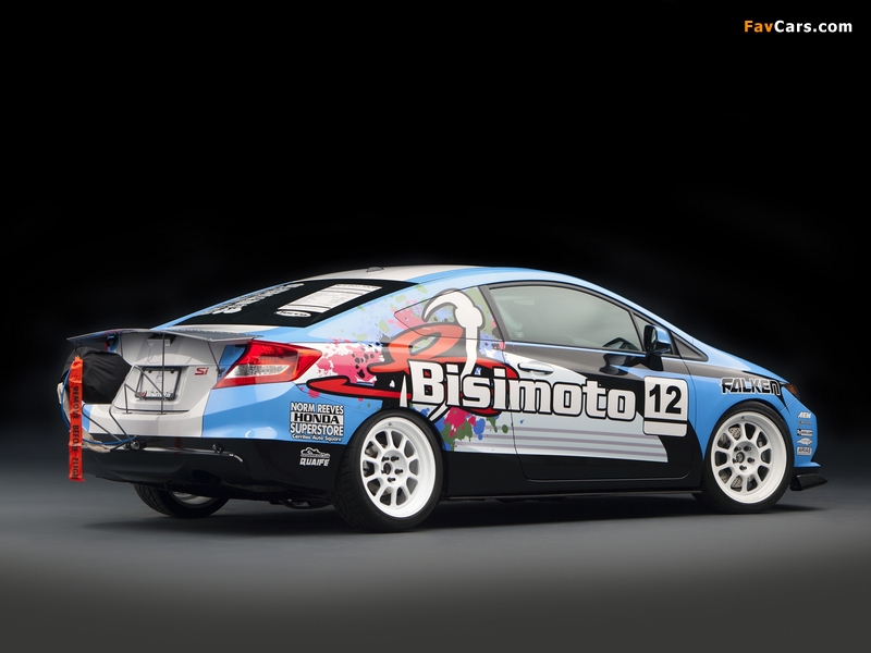 Honda Civic Si Coupe by Bisimoto Engineering 2011 photos (800 x 600)