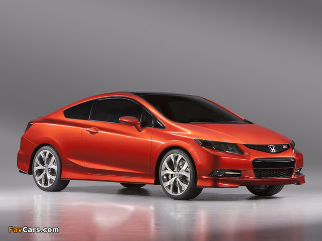 Honda Civic Si Coupe Concept 2011 pictures (640 x 480)