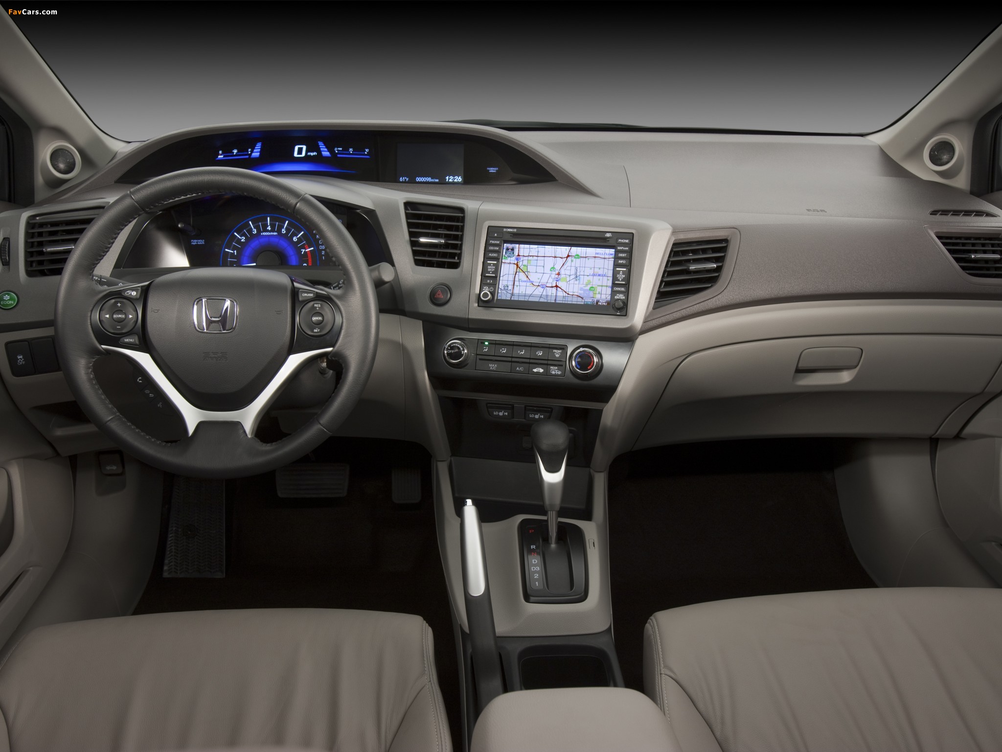 Honda Civic Sedan US-spec 2011 pictures (2048 x 1536)