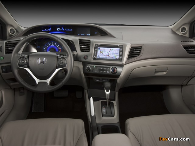 Honda Civic Sedan US-spec 2011 pictures (640 x 480)