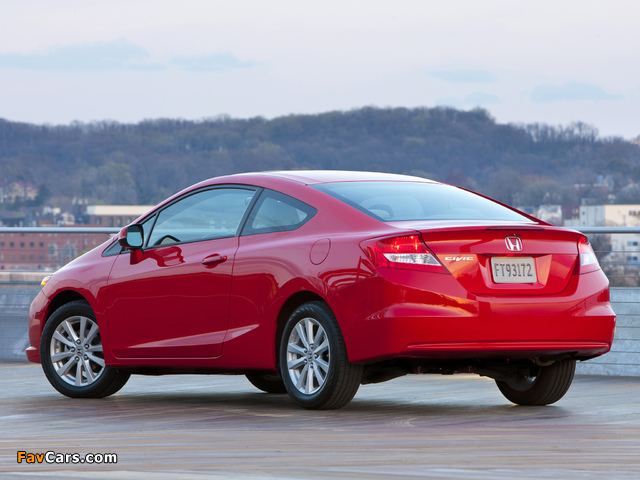 Honda Civic Coupe US-spec 2011–12 pictures (640 x 480)