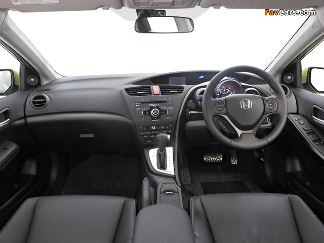 Honda Civic Hatchback AU-spec 2011 pictures (640 x 480)