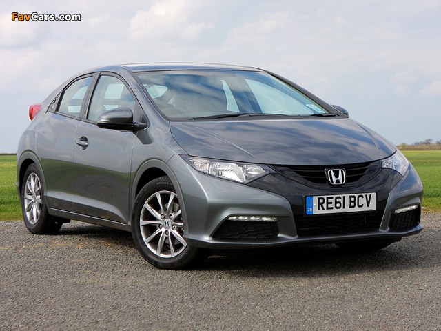 Honda Civic Hatchback UK-spec 2011 pictures (640 x 480)