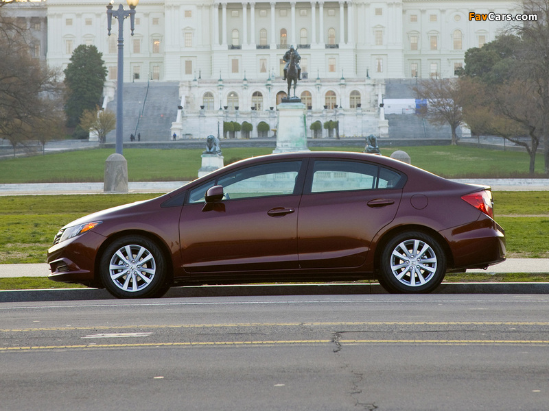 Honda Civic Sedan US-spec 2011 pictures (800 x 600)