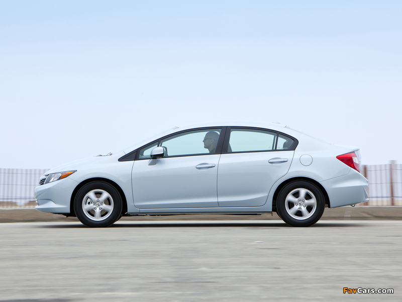 Honda Civic CNG US-spec 2011–12 pictures (800 x 600)