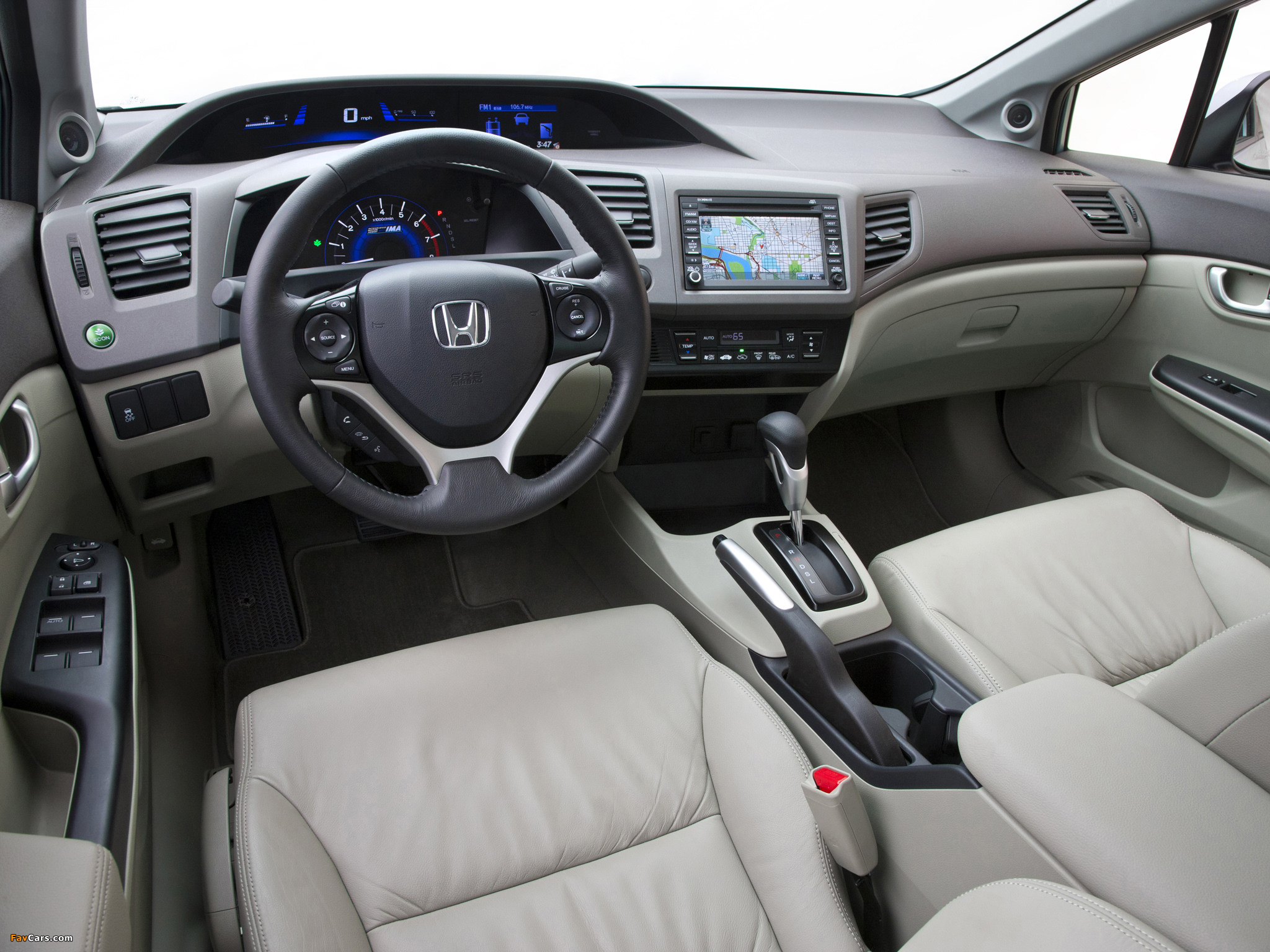 Honda Civic Hybrid US-spec 2011–12 pictures (2048 x 1536)