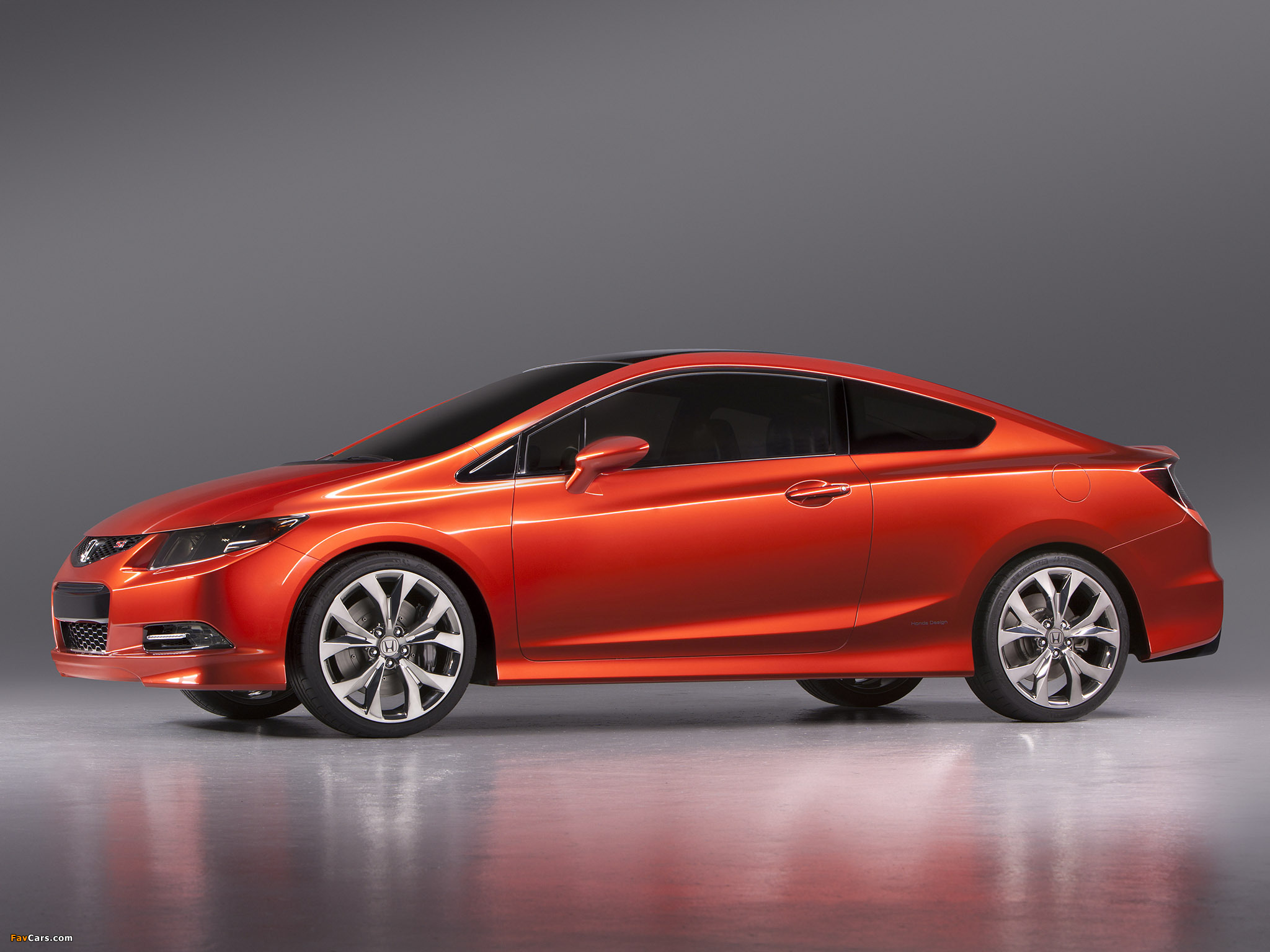 Honda Civic Si Coupe Concept 2011 wallpapers (2048 x 1536)