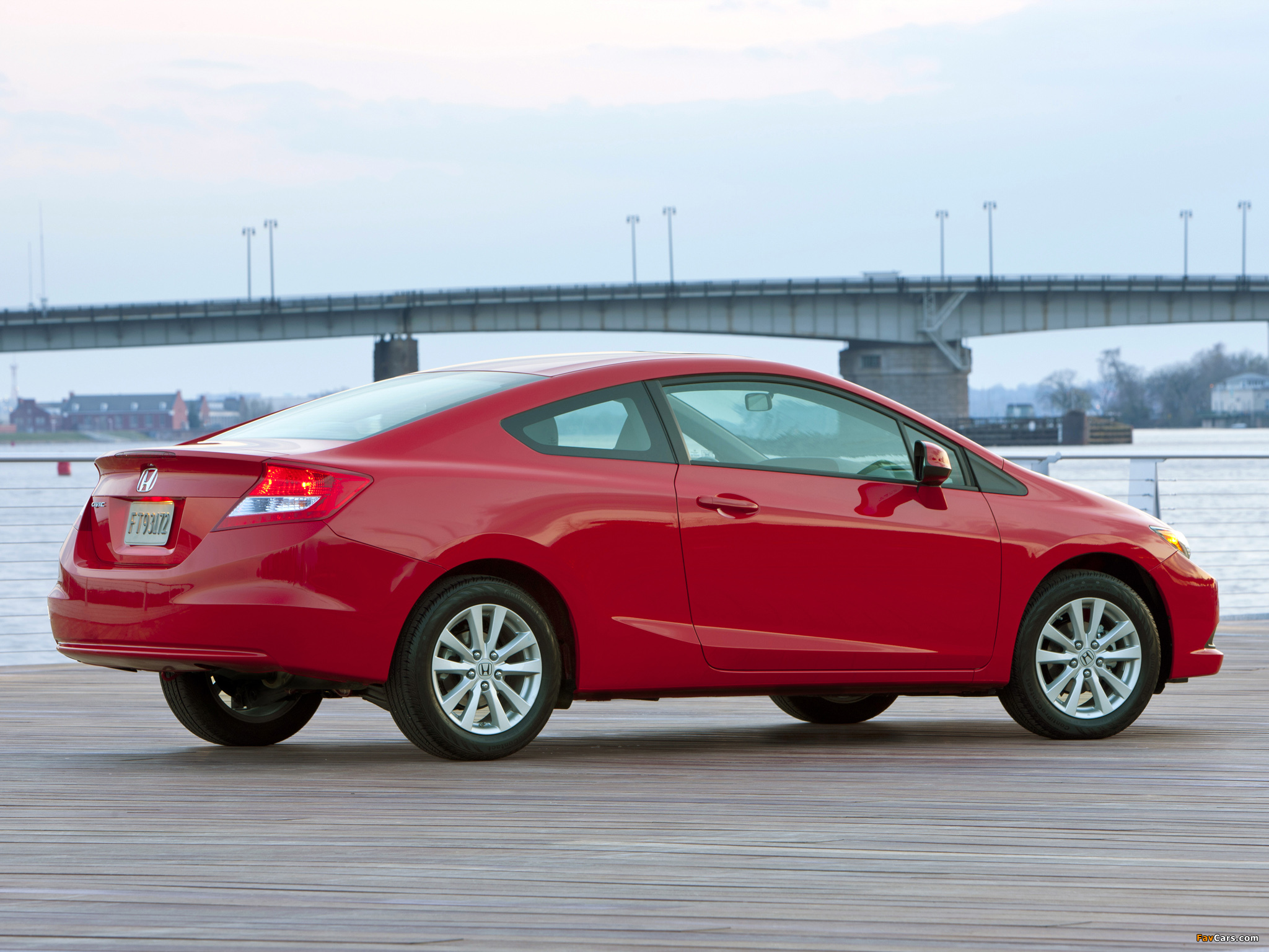 Honda Civic Coupe US-spec 2011–12 wallpapers (2048 x 1536)