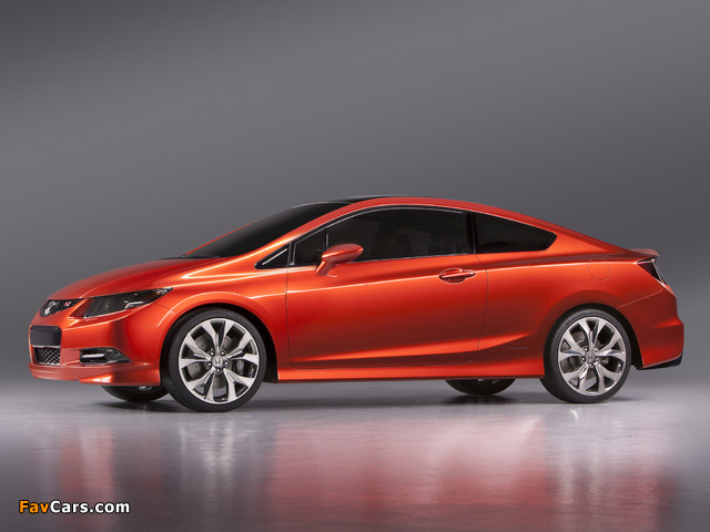 Honda Civic Si Coupe Concept 2011 wallpapers (640 x 480)