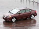 Honda Civic Sedan US-spec 2011 wallpapers