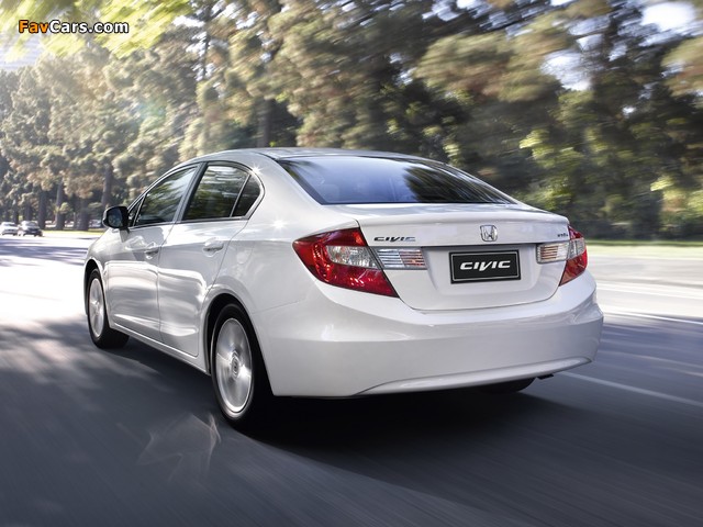 Honda Civic Sedan AU-spec 2012 images (640 x 480)