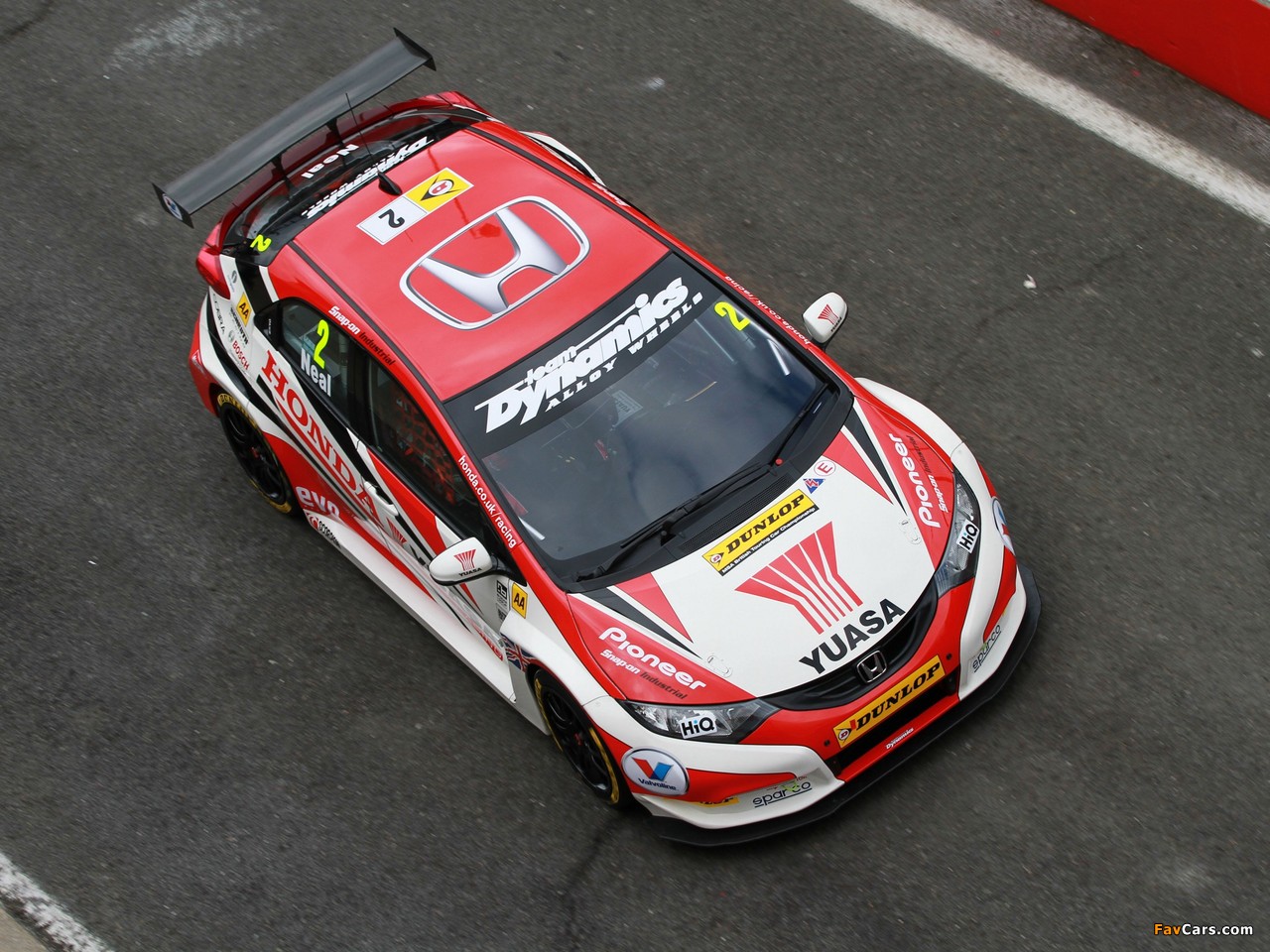 Honda Civic BTCC 2012 images (1280 x 960)