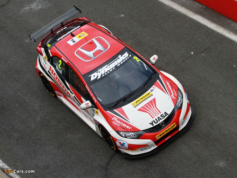 Honda Civic BTCC 2012 images (800 x 600)