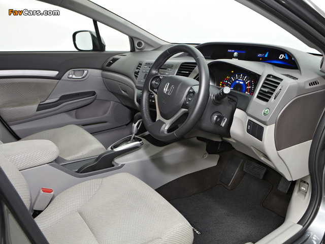 Honda Civic Hybrid AU-spec 2012 photos (640 x 480)