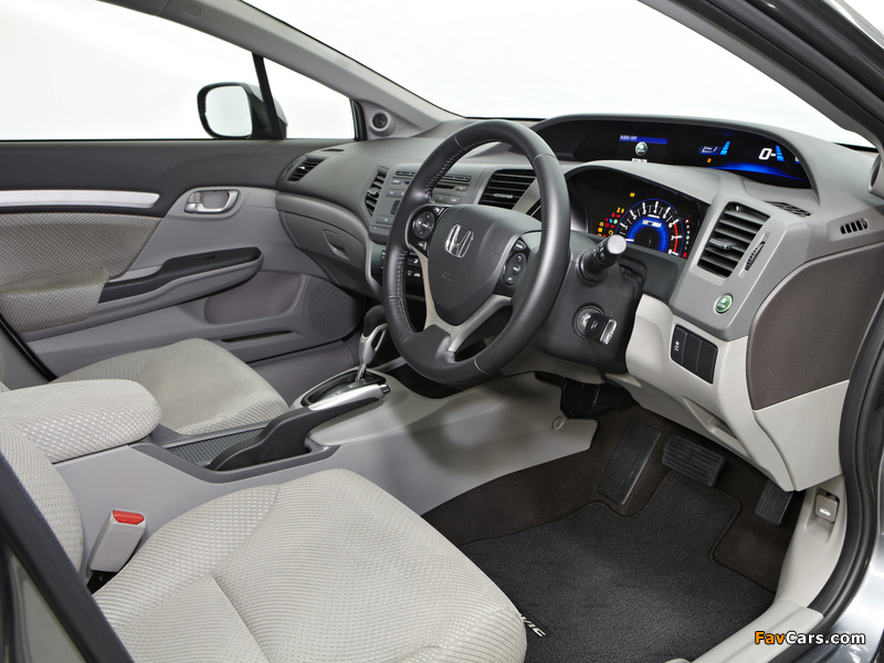 Honda Civic Hybrid AU-spec 2012 photos (800 x 600)