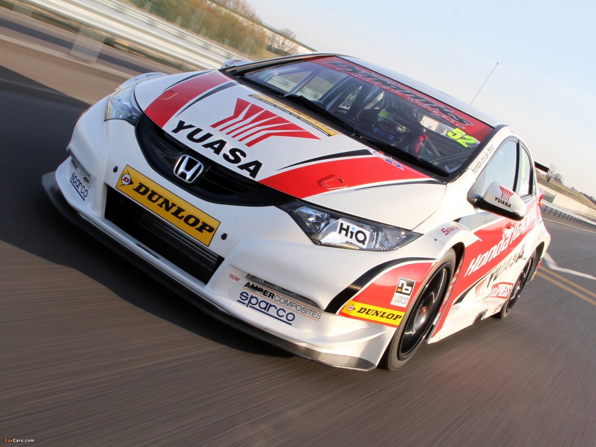 Honda Civic BTCC 2012 photos (2048 x 1536)