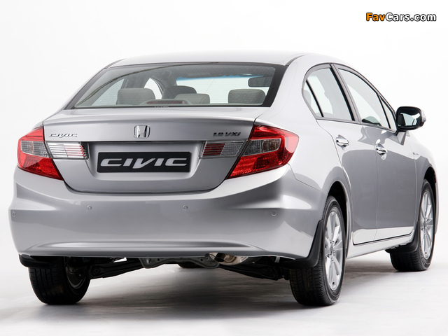 Honda Civic Sedan ZA-spec 2012 photos (640 x 480)