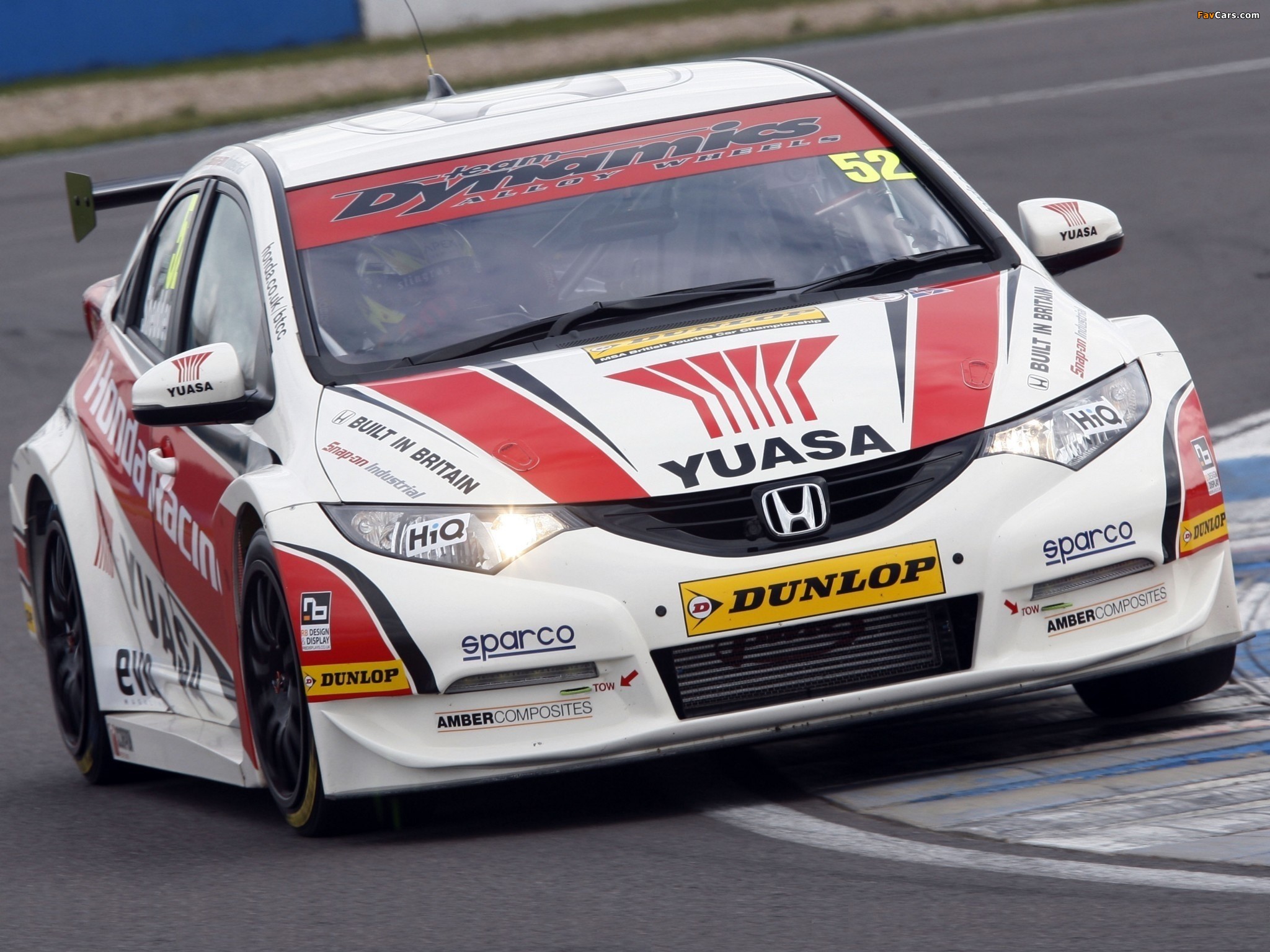 Honda Civic BTCC 2012 photos (2048 x 1536)