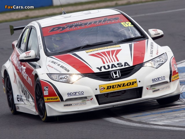 Honda Civic BTCC 2012 photos (640 x 480)