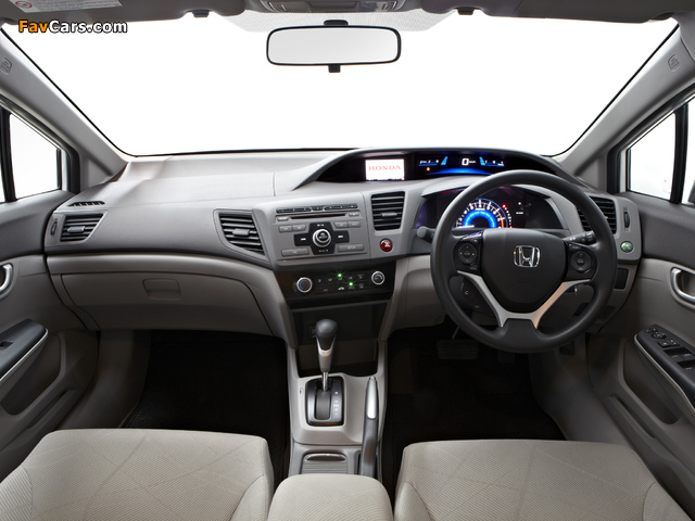 Honda Civic Sedan AU-spec 2012 pictures (640 x 480)