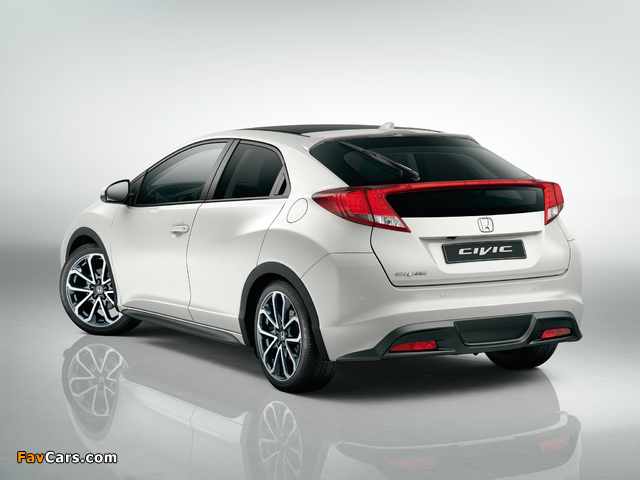 Honda Civic Hatchback Sports Pack 2012 pictures (640 x 480)