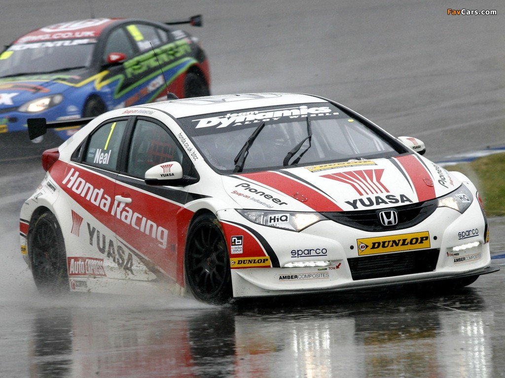 Honda Civic BTCC 2012 pictures (1024 x 768)