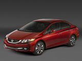 Honda Civic Sedan US-spec 2013 images
