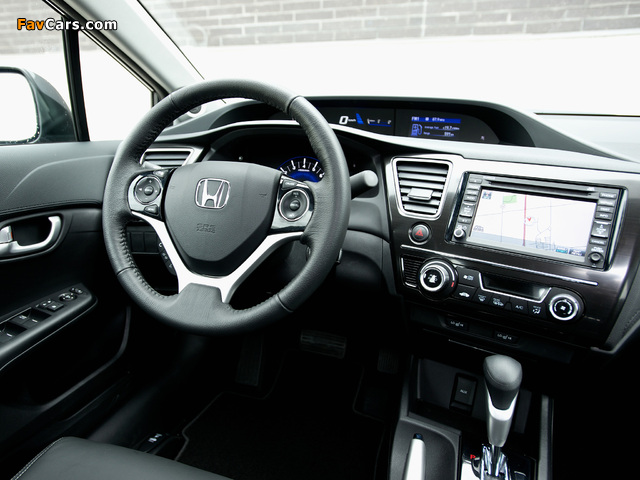 Honda Civic Sedan 2013 images (640 x 480)