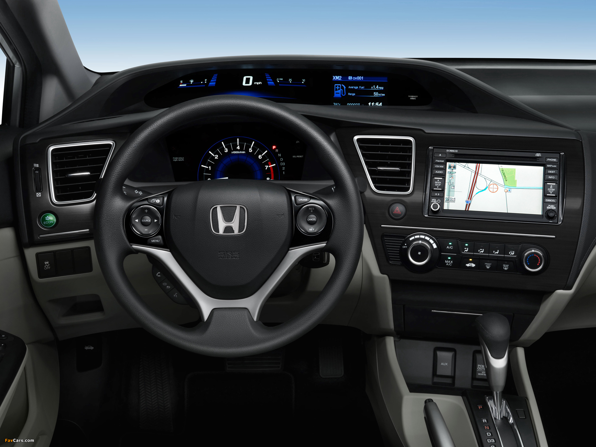 Honda Civic CNG 2013 images (2048 x 1536)