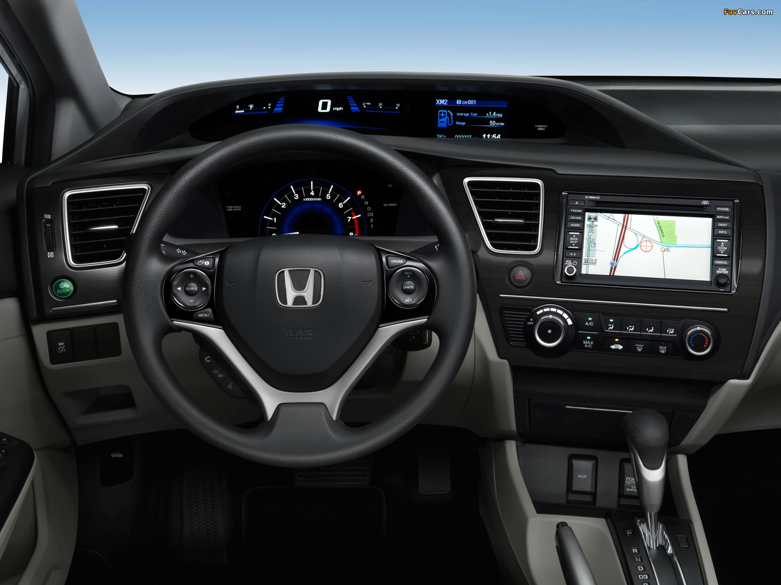 Honda Civic CNG 2013 images (1600 x 1200)