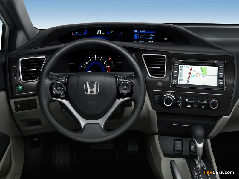 Honda Civic CNG 2013 images (800 x 600)