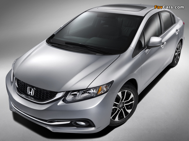 Honda Civic Sedan US-spec 2013 images (640 x 480)