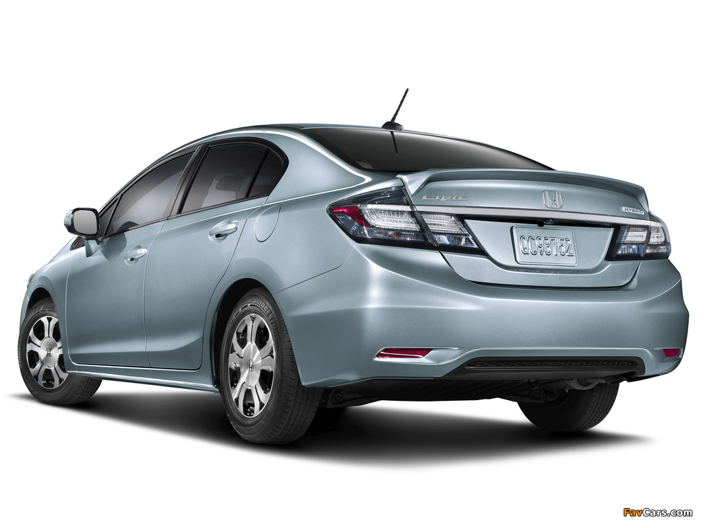 Honda Civic Hybrid 2013 images (1024 x 768)