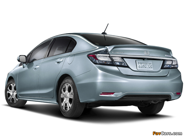 Honda Civic Hybrid 2013 images (640 x 480)