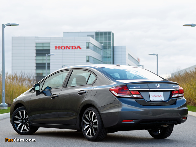 Honda Civic Sedan 2013 photos (640 x 480)